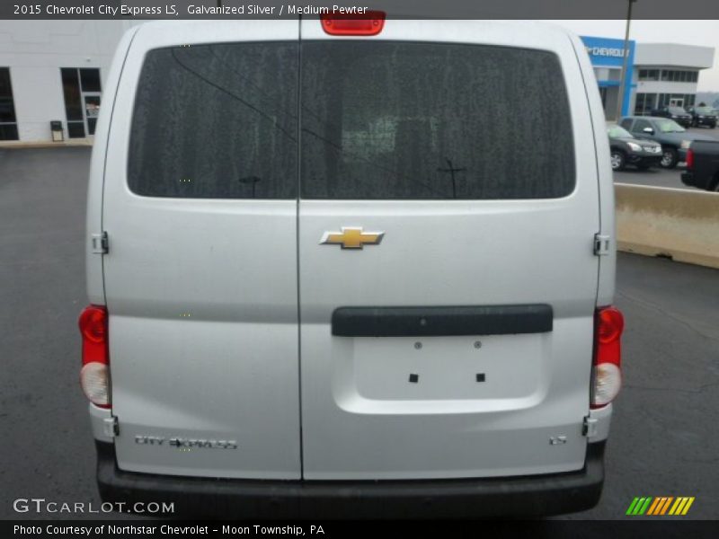 Galvanized Silver / Medium Pewter 2015 Chevrolet City Express LS