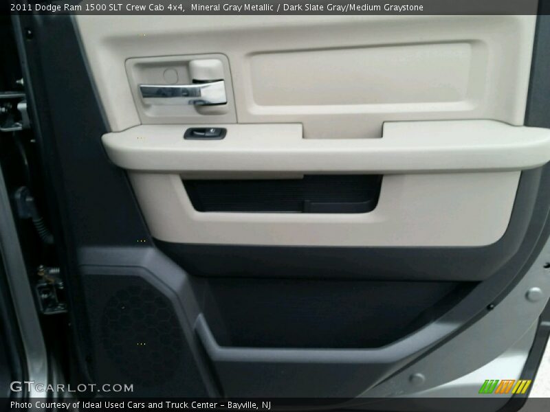 Mineral Gray Metallic / Dark Slate Gray/Medium Graystone 2011 Dodge Ram 1500 SLT Crew Cab 4x4