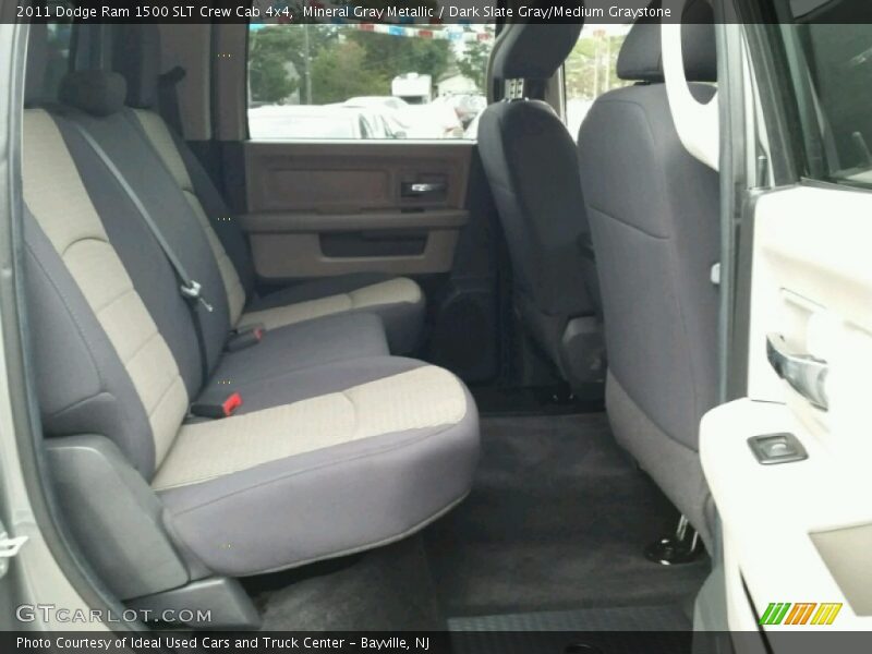 Mineral Gray Metallic / Dark Slate Gray/Medium Graystone 2011 Dodge Ram 1500 SLT Crew Cab 4x4