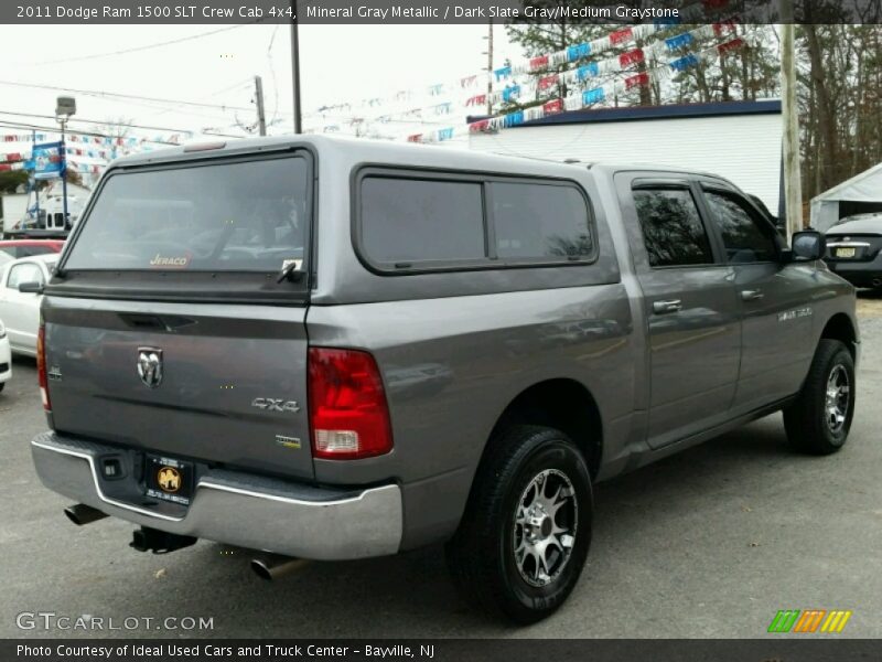 Mineral Gray Metallic / Dark Slate Gray/Medium Graystone 2011 Dodge Ram 1500 SLT Crew Cab 4x4
