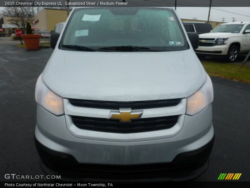 Galvanized Silver / Medium Pewter 2015 Chevrolet City Express LS