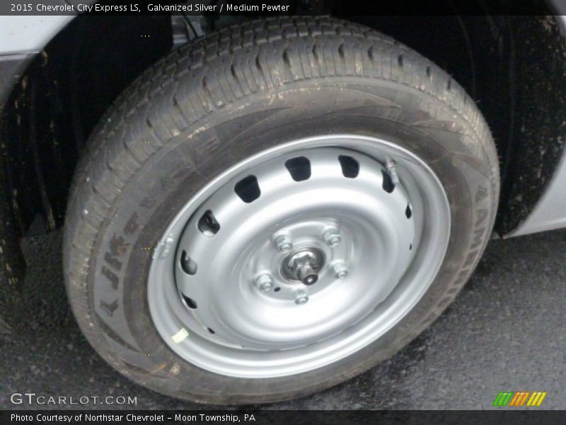 Galvanized Silver / Medium Pewter 2015 Chevrolet City Express LS