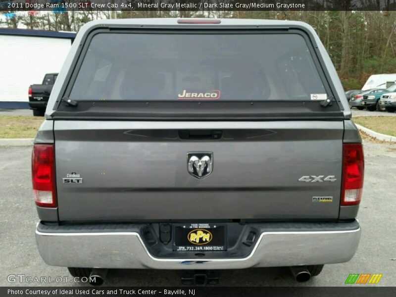 Mineral Gray Metallic / Dark Slate Gray/Medium Graystone 2011 Dodge Ram 1500 SLT Crew Cab 4x4