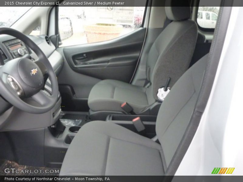 Galvanized Silver / Medium Pewter 2015 Chevrolet City Express LS