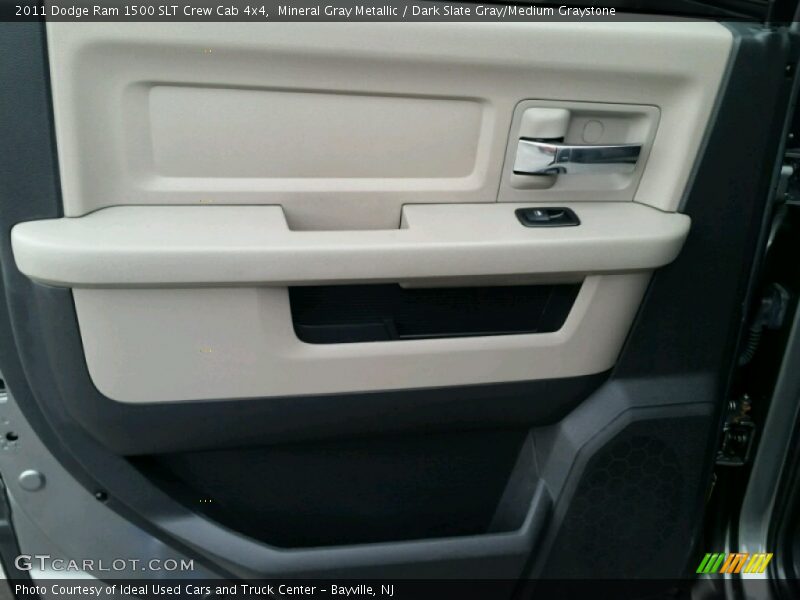 Mineral Gray Metallic / Dark Slate Gray/Medium Graystone 2011 Dodge Ram 1500 SLT Crew Cab 4x4