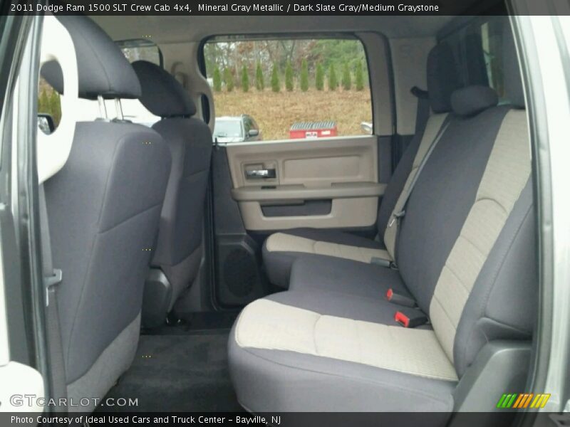 Mineral Gray Metallic / Dark Slate Gray/Medium Graystone 2011 Dodge Ram 1500 SLT Crew Cab 4x4