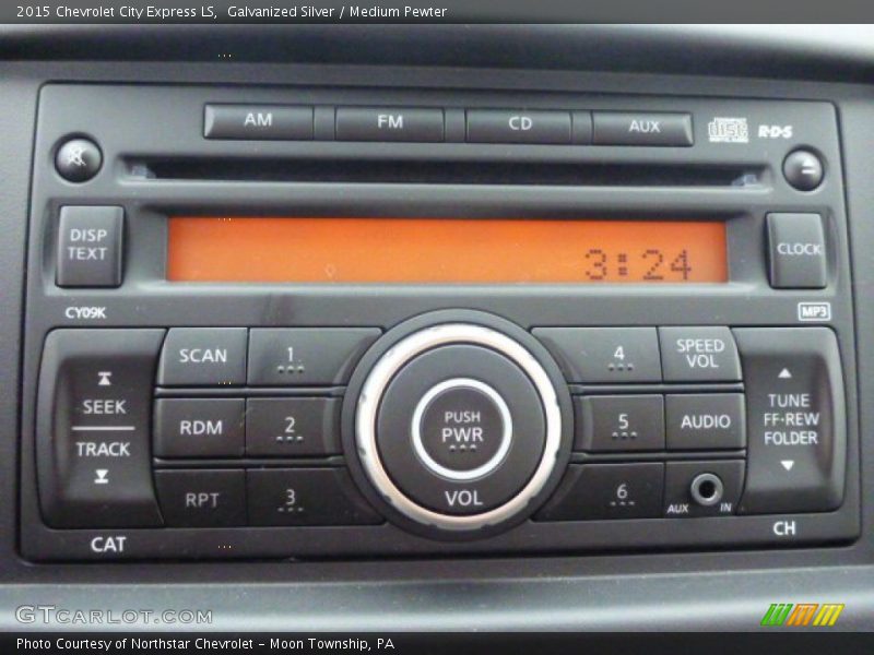 Galvanized Silver / Medium Pewter 2015 Chevrolet City Express LS