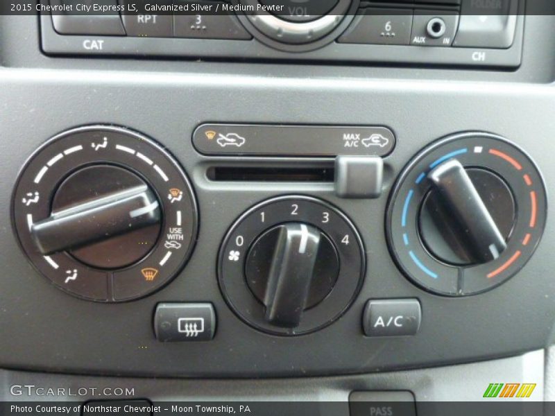Galvanized Silver / Medium Pewter 2015 Chevrolet City Express LS