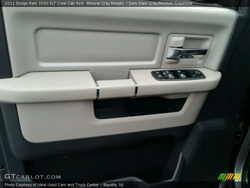 Mineral Gray Metallic / Dark Slate Gray/Medium Graystone 2011 Dodge Ram 1500 SLT Crew Cab 4x4