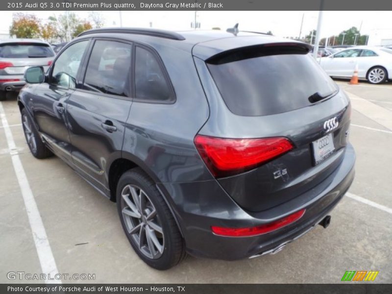 Daytona Gray Metallic / Black 2015 Audi Q5 3.0 TDI Premium Plus quattro