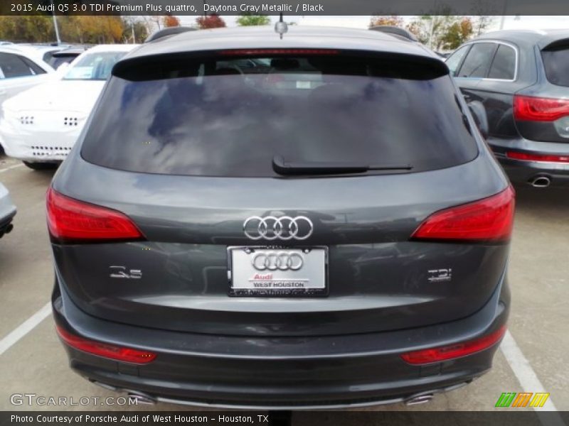 Daytona Gray Metallic / Black 2015 Audi Q5 3.0 TDI Premium Plus quattro