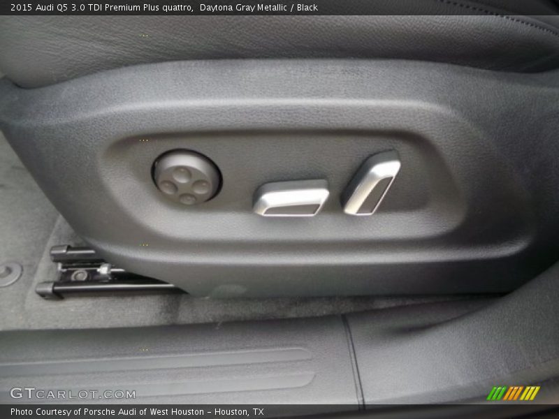 Daytona Gray Metallic / Black 2015 Audi Q5 3.0 TDI Premium Plus quattro