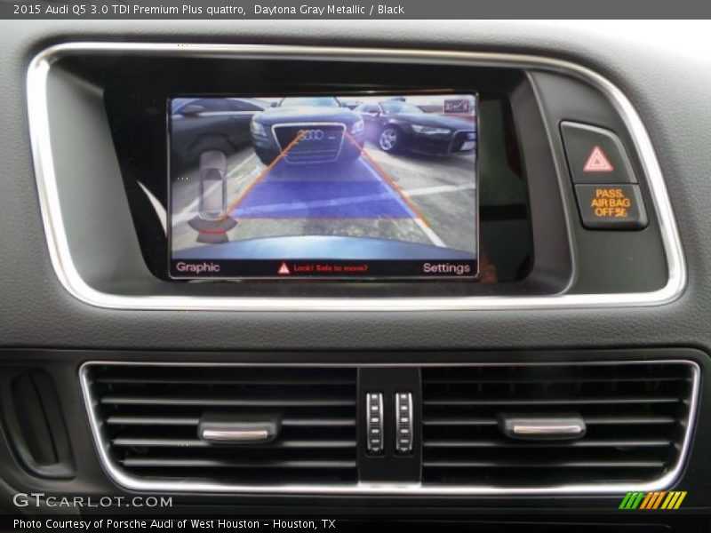 Daytona Gray Metallic / Black 2015 Audi Q5 3.0 TDI Premium Plus quattro