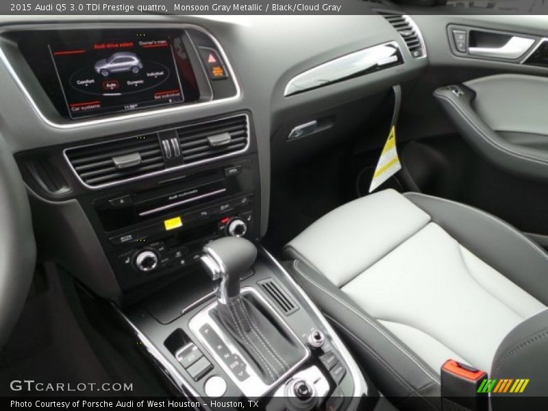 Monsoon Gray Metallic / Black/Cloud Gray 2015 Audi Q5 3.0 TDI Prestige quattro