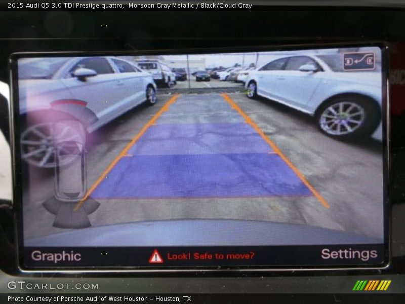 Monsoon Gray Metallic / Black/Cloud Gray 2015 Audi Q5 3.0 TDI Prestige quattro