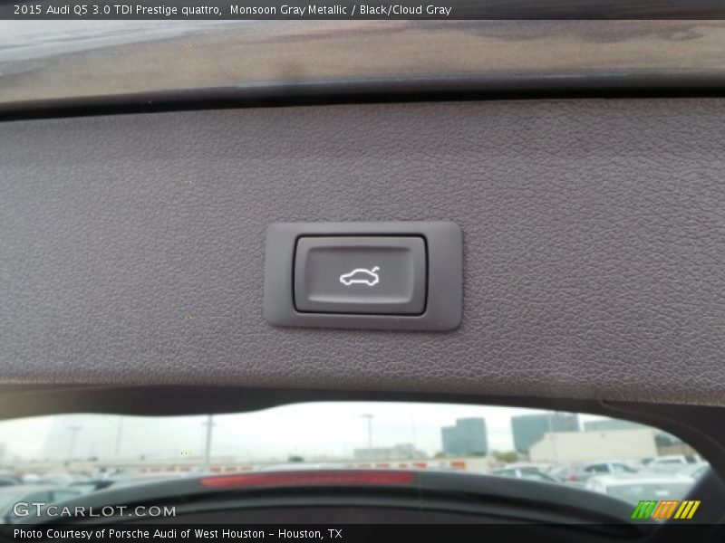 Monsoon Gray Metallic / Black/Cloud Gray 2015 Audi Q5 3.0 TDI Prestige quattro