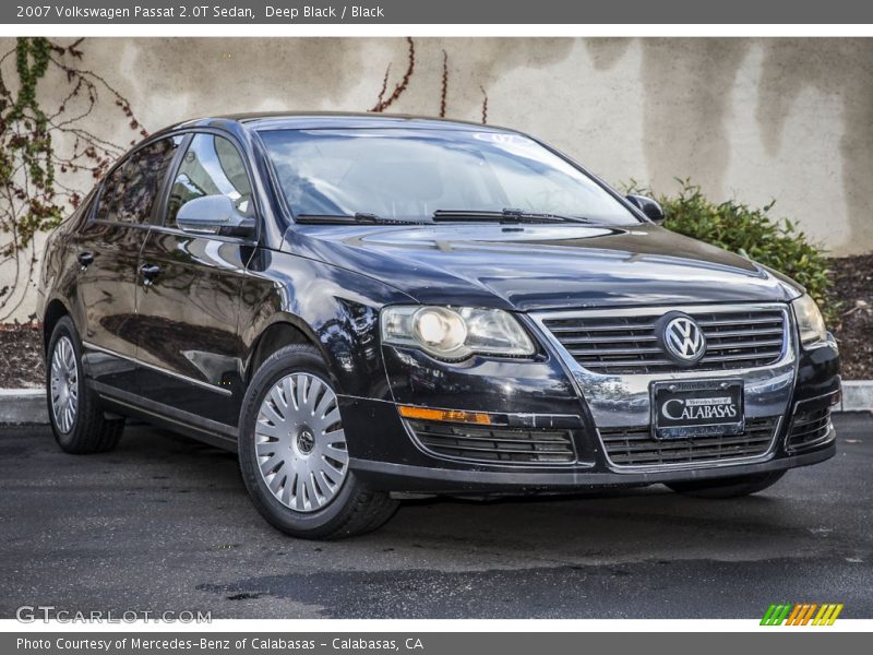 Deep Black / Black 2007 Volkswagen Passat 2.0T Sedan
