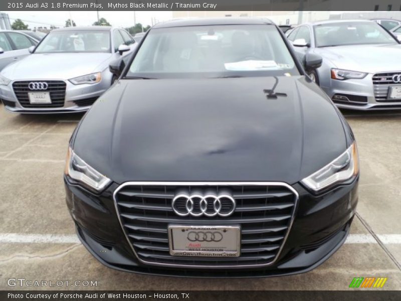 Mythos Black Metallic / Titanium Gray 2015 Audi A3 1.8 Premium Plus