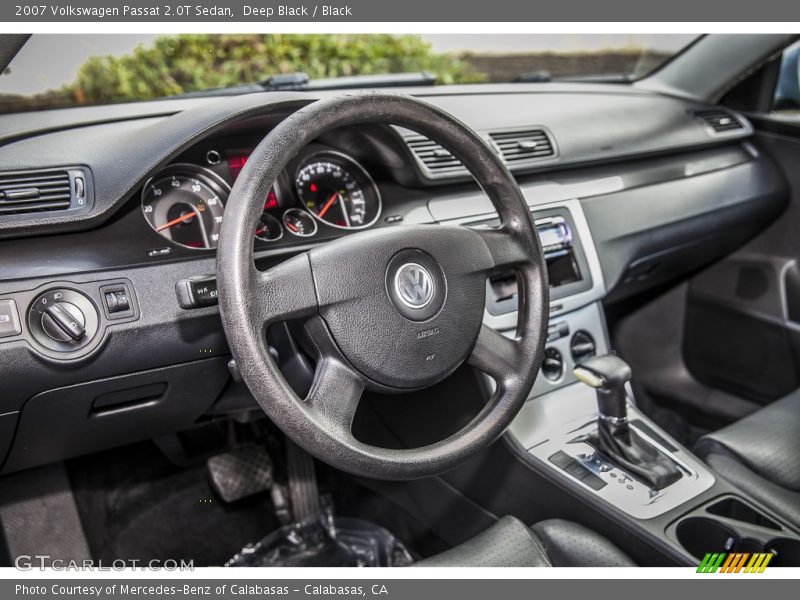 Deep Black / Black 2007 Volkswagen Passat 2.0T Sedan