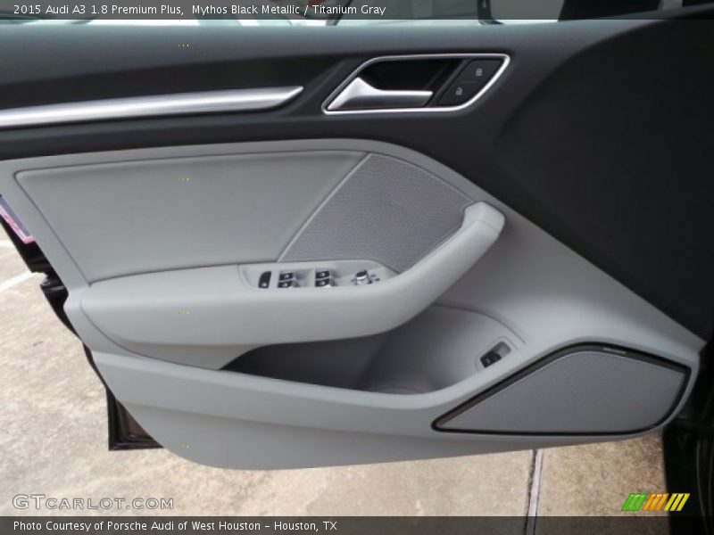 Mythos Black Metallic / Titanium Gray 2015 Audi A3 1.8 Premium Plus