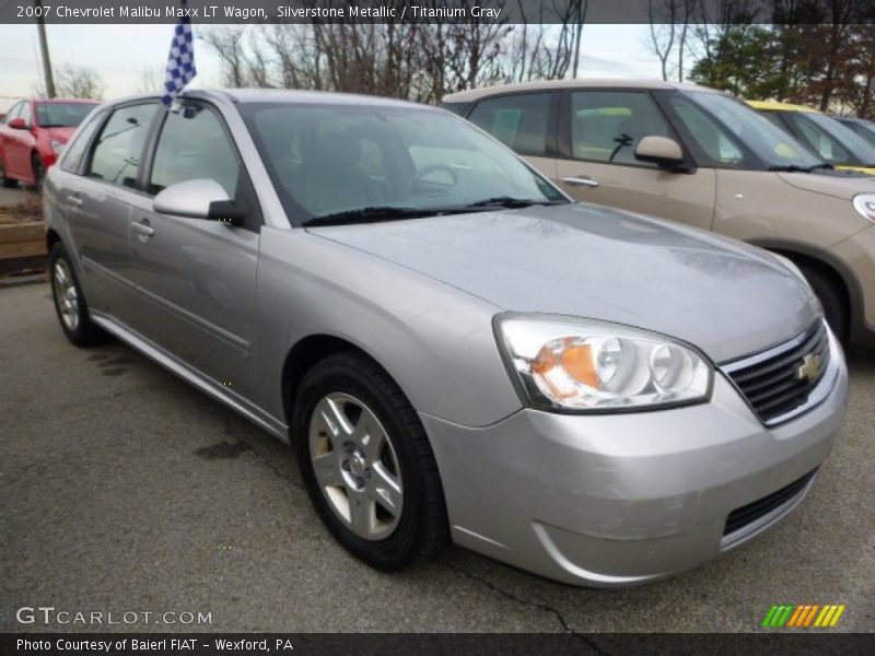 Silverstone Metallic / Titanium Gray 2007 Chevrolet Malibu Maxx LT Wagon