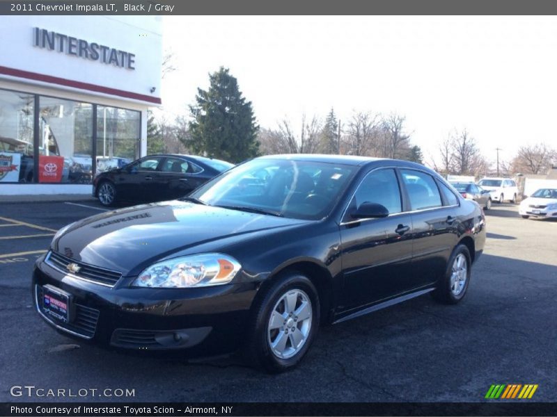 Black / Gray 2011 Chevrolet Impala LT