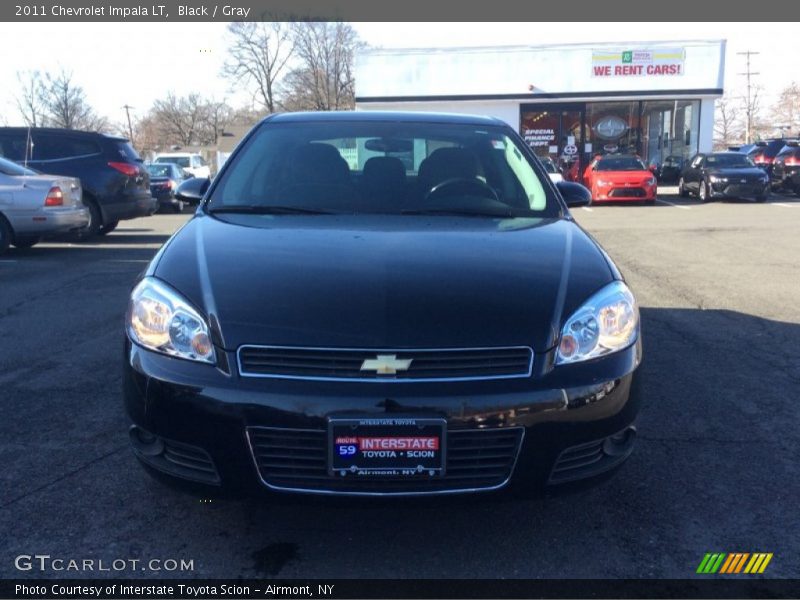 Black / Gray 2011 Chevrolet Impala LT