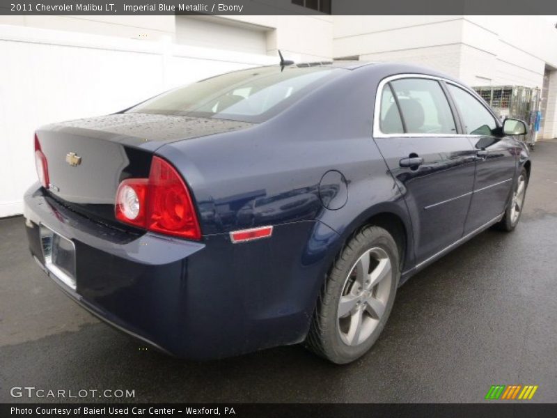 Imperial Blue Metallic / Ebony 2011 Chevrolet Malibu LT