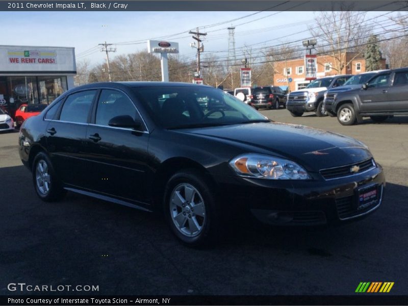 Black / Gray 2011 Chevrolet Impala LT