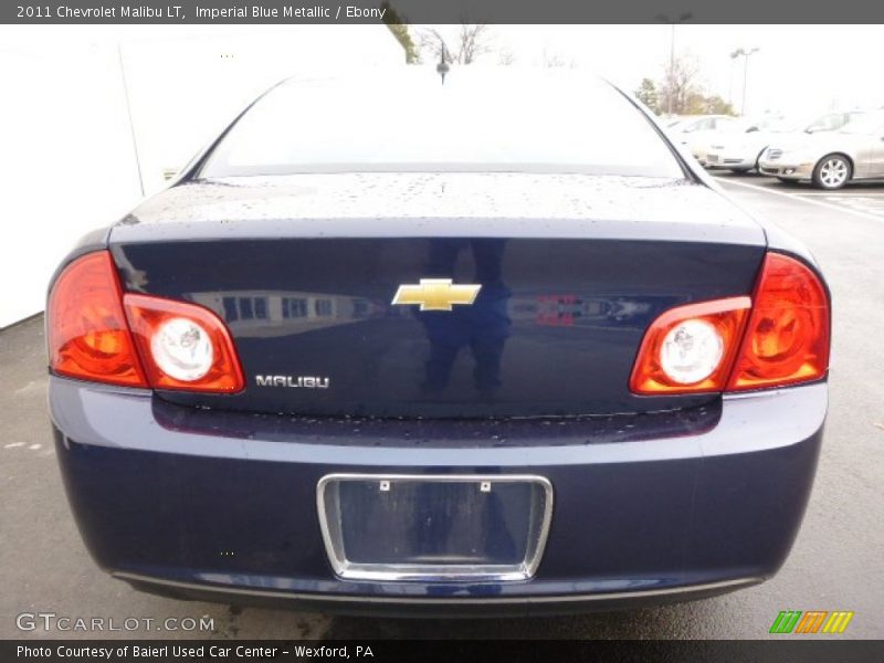 Imperial Blue Metallic / Ebony 2011 Chevrolet Malibu LT