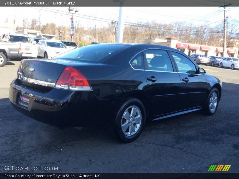 Black / Gray 2011 Chevrolet Impala LT
