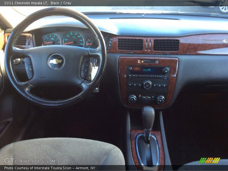Black / Gray 2011 Chevrolet Impala LT