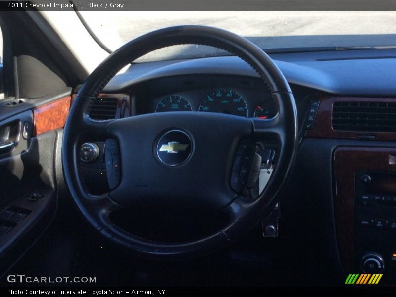 Black / Gray 2011 Chevrolet Impala LT