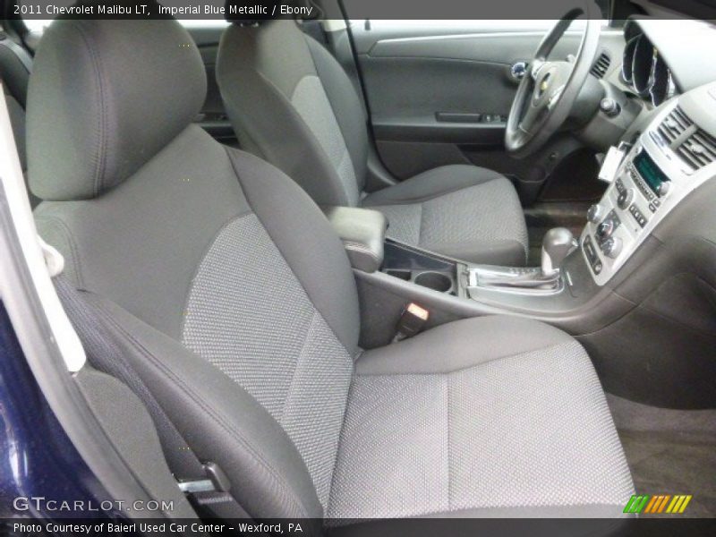 Imperial Blue Metallic / Ebony 2011 Chevrolet Malibu LT