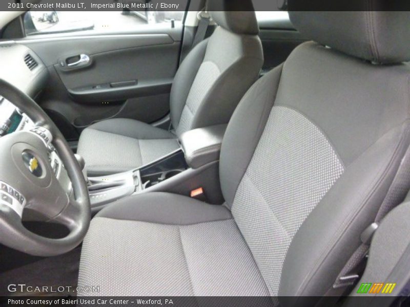 Imperial Blue Metallic / Ebony 2011 Chevrolet Malibu LT