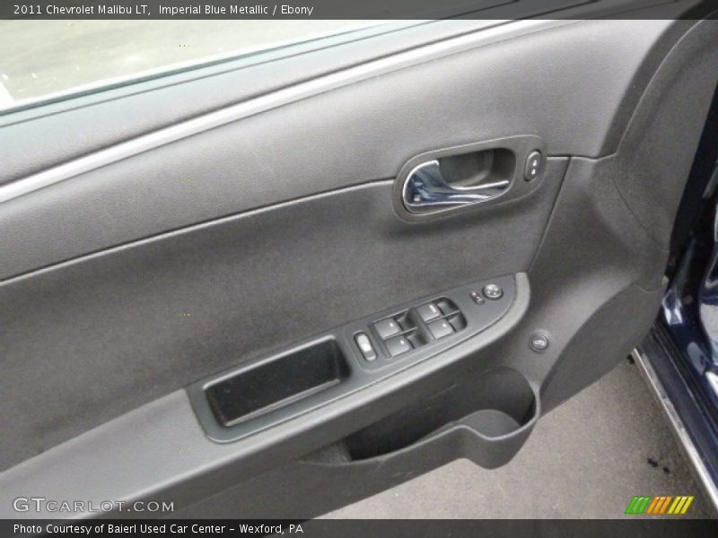 Imperial Blue Metallic / Ebony 2011 Chevrolet Malibu LT