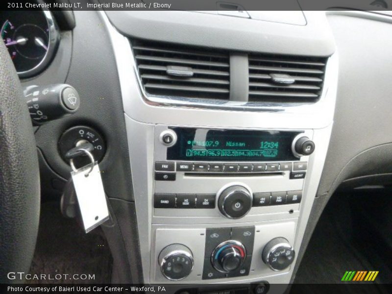 Imperial Blue Metallic / Ebony 2011 Chevrolet Malibu LT