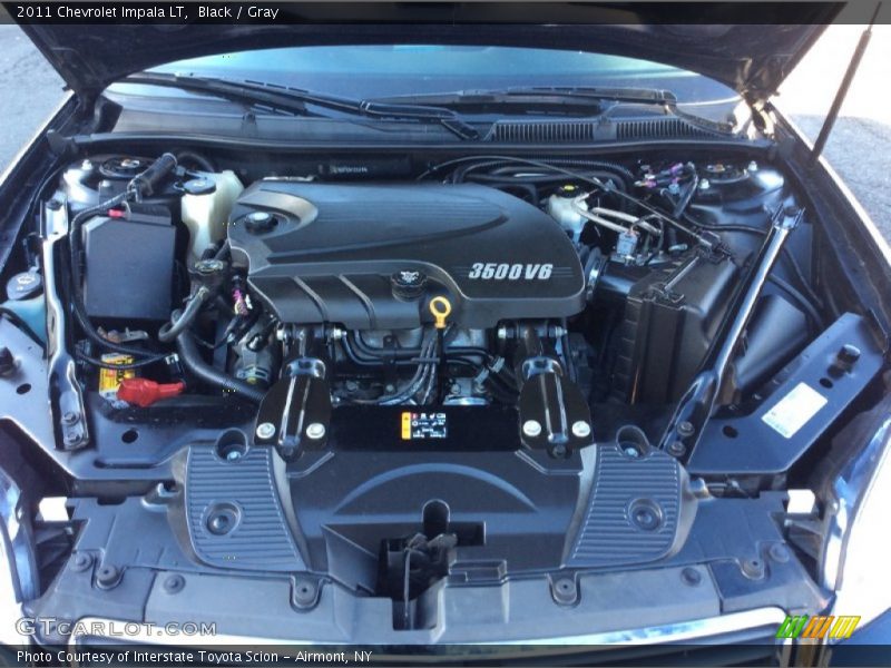 Black / Gray 2011 Chevrolet Impala LT