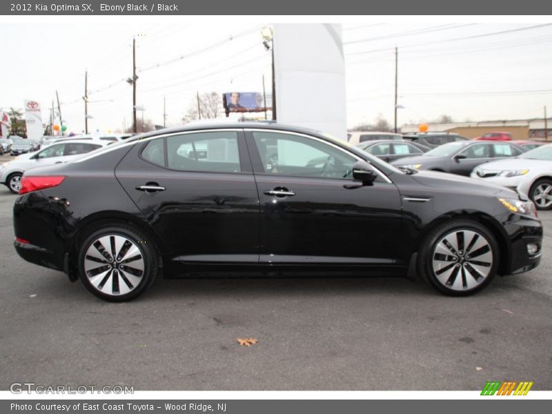 Ebony Black / Black 2012 Kia Optima SX
