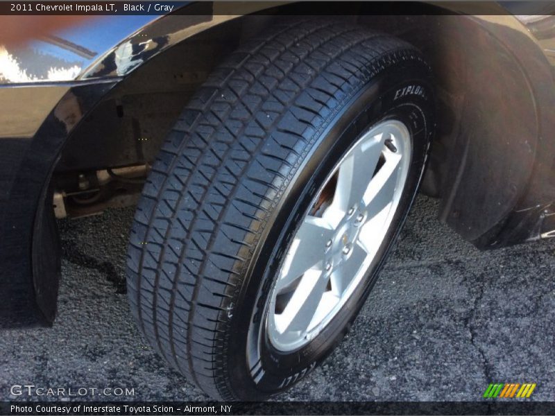 Black / Gray 2011 Chevrolet Impala LT