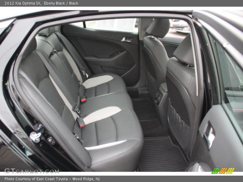 Ebony Black / Black 2012 Kia Optima SX