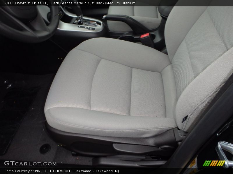Black Granite Metallic / Jet Black/Medium Titanium 2015 Chevrolet Cruze LT