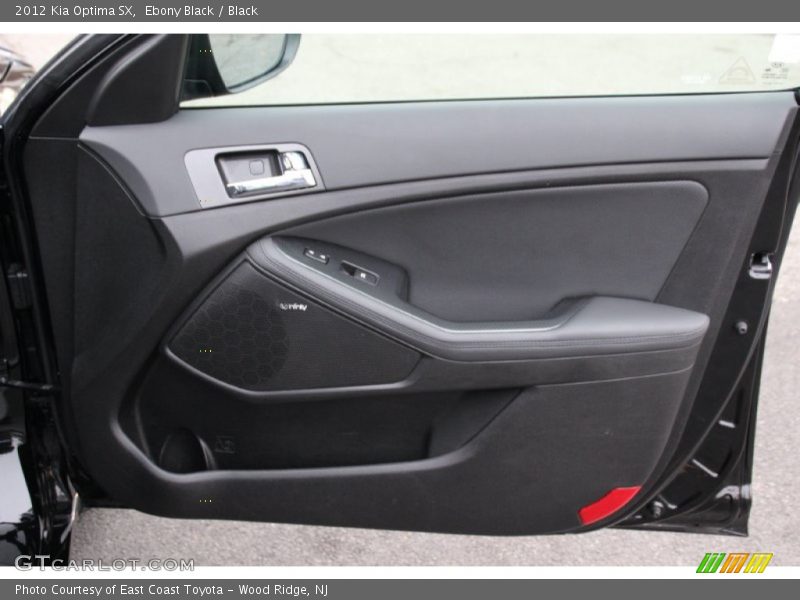 Ebony Black / Black 2012 Kia Optima SX