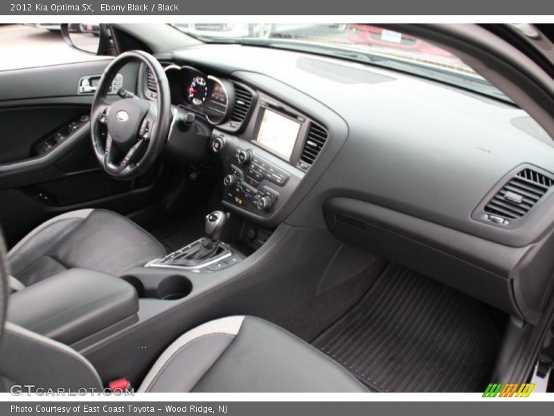 Ebony Black / Black 2012 Kia Optima SX