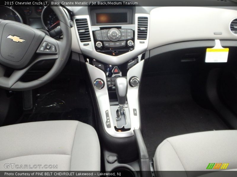 Black Granite Metallic / Jet Black/Medium Titanium 2015 Chevrolet Cruze LT