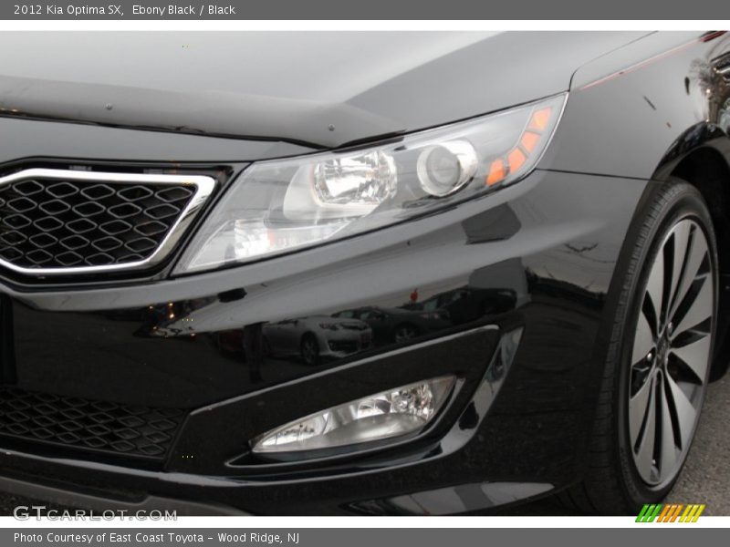 Ebony Black / Black 2012 Kia Optima SX