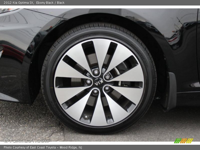 Ebony Black / Black 2012 Kia Optima SX