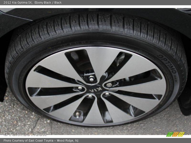 Ebony Black / Black 2012 Kia Optima SX