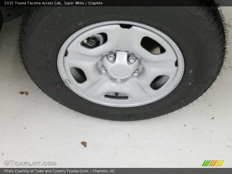 Super White / Graphite 2015 Toyota Tacoma Access Cab