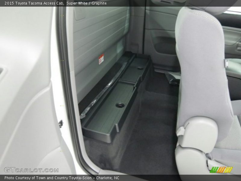 Super White / Graphite 2015 Toyota Tacoma Access Cab
